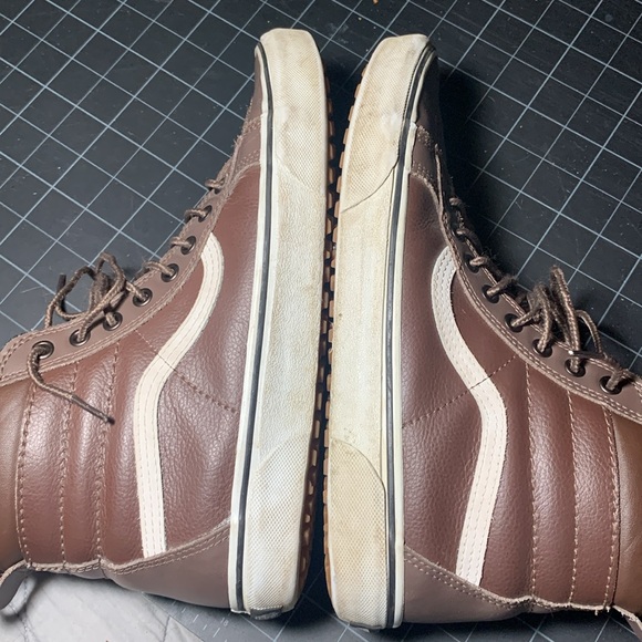 Men’s Vans Off The Wall, leather high top, size 11 - Picture 12 of 13